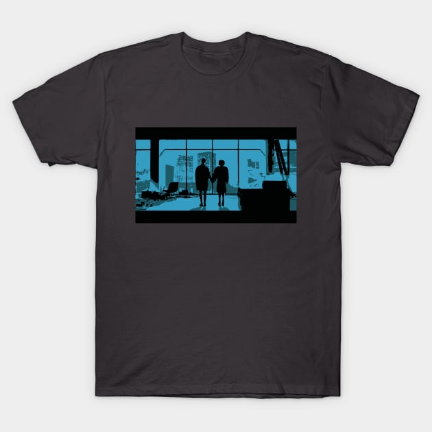 Fight Club Final Scene T-Shirt by burrotees